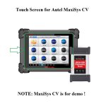 Touch Screen Digitizer Replacement for Autel MaxiSys CV MS908CV